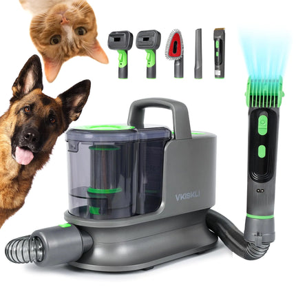 daski Vkiskli Pet Clipper Grooming Vacuum Kit - CrittersPlus