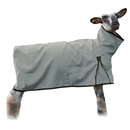 Weaver Livestock Sheep Blanket with Solid Butt Large Gray - CrittersPlus
