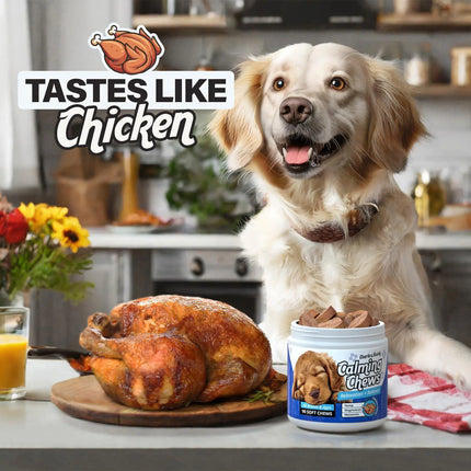 Dogs Anxiety Relief 90 Pcs Chicken Flavor