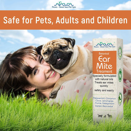 Natural Pet Ear Mites Infection Cleaner - CrittersPlus