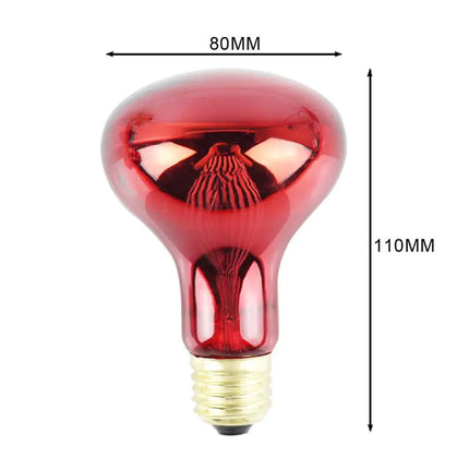 Pet Heating Lamp Ceramic Emitter for Reptiles and Brooders