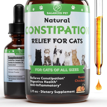 Natural Cat Constipation Relief - CrittersPlus