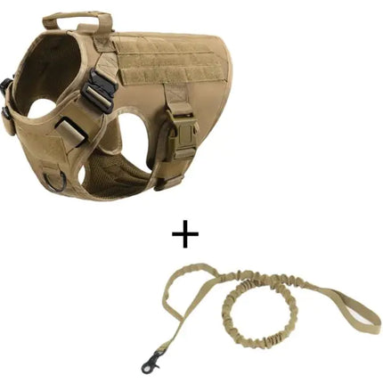 Outdoor Tactical Dog Vest For Large Dogs