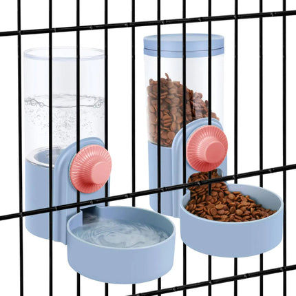 Hanging Automatic Gravity Feeder Water food Set for Cage