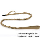 Khaki traction rope / XL