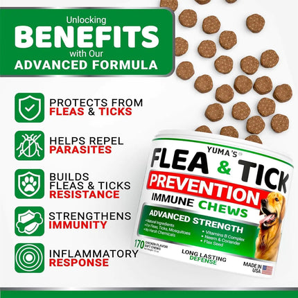2 Pack Insects Prevention for Dogs Chewables