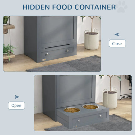 PetCare Station with Food Locker & Bowl - CrittersPlus
