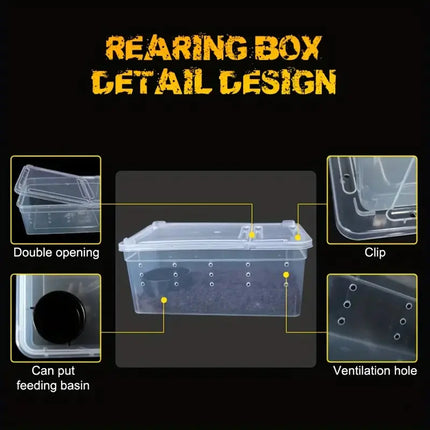 Crawling Pet Breeding Box for Reptiles and Insects