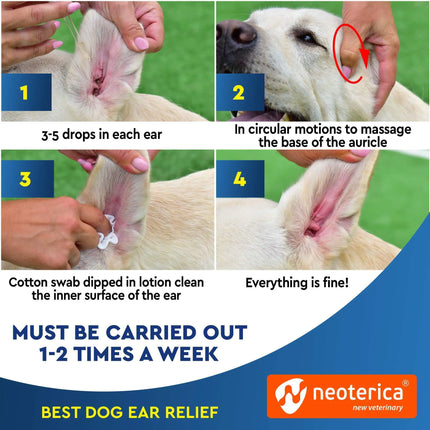 Pet Ear Health Solution for Infections and Itch Relief - CrittersPlus