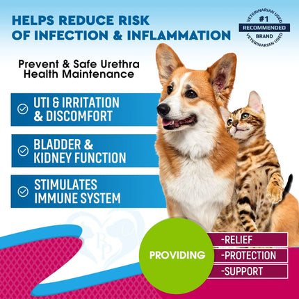 Pet Urinary Health Natural UTI Drops with Cranberry - CrittersPlus
