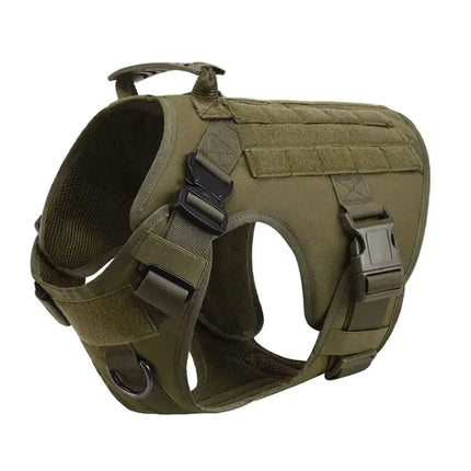 Outdoor Tactical Dog Vest For Large Dogs