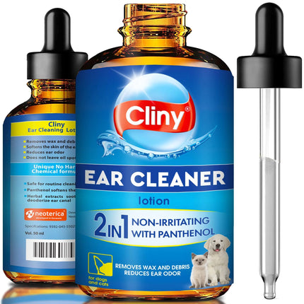 Pet Ear Health Solution for Infections and Itch Relief - CrittersPlus