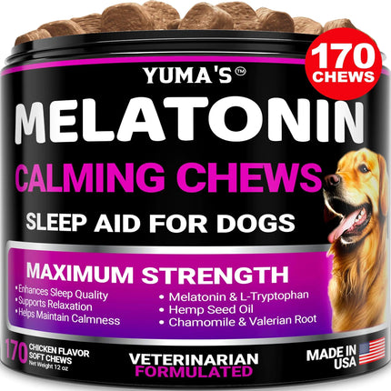 Melatonin Calming Chews for Dogs 170