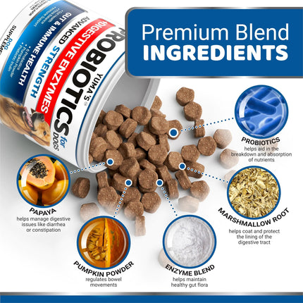 Dog Probiotics Chews - CrittersPlus