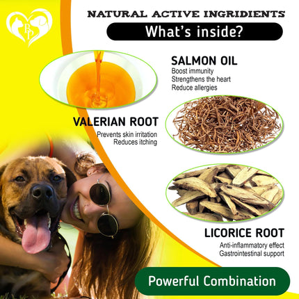 Omega3 Soothing Dog Allergy Chews - CrittersPlus