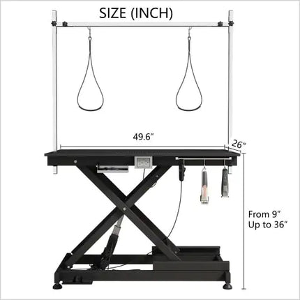 Electric Pet Grooming Table - CrittersPlus