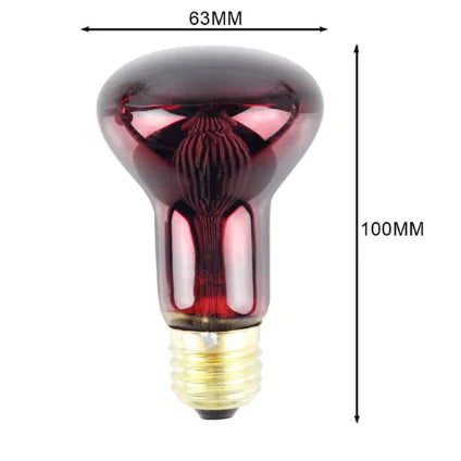 Pet Heating Lamp Ceramic Emitter for Reptiles and Brooders