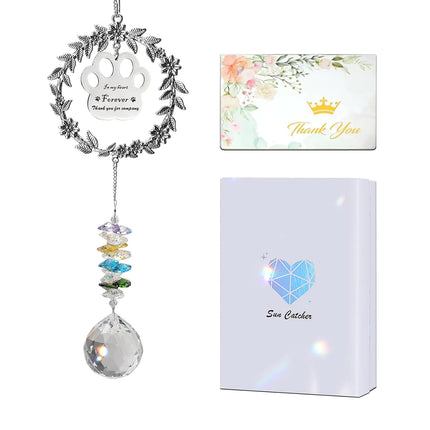 Dog Memorial Gifts for Loss of Pet Memorial Suncatcher