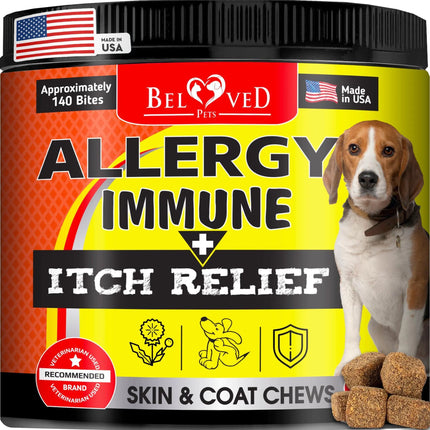 Omega3 Soothing Dog Allergy Chews - CrittersPlus