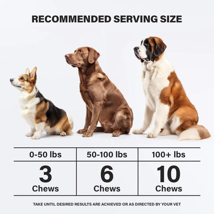 Dogs Anxiety Relief 90 Pcs Chicken Flavor