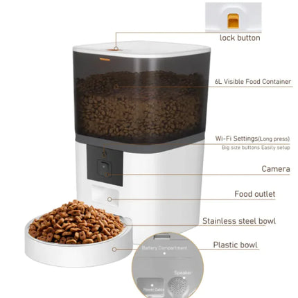Pet Feeder cellphone controlled