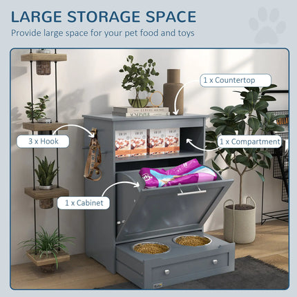 PetCare Station with Food Locker & Bowl - CrittersPlus