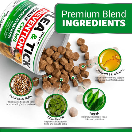 2 Pack Insects Prevention for Dogs Chewables
