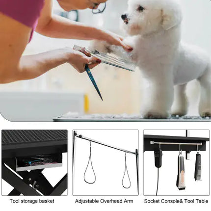 Electric Pet Grooming Table - CrittersPlus