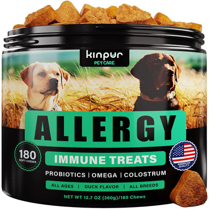 Aller-Ease Dog Chews with Omega Probiotics and ACV - CrittersPlus