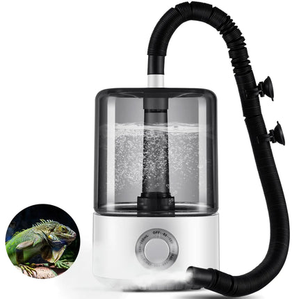 XAMATTS Reptile Fogger Terrariums Humidifier with 4L Reptile Mister Tank - CrittersPlus