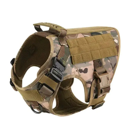 Outdoor Tactical Dog Vest For Large Dogs