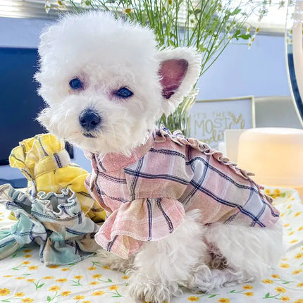 Summer Lightweight Pet Shirt for Cats with Wood Ear Design